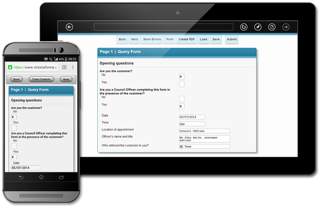 Victor Point Forms Products – Victoria Forms